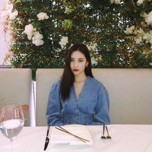 NANUSHKA Eliana Denim Blouse Jacket Small